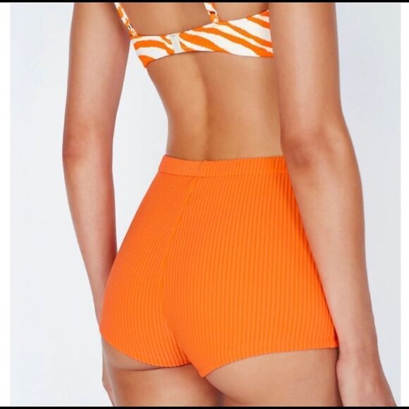 TRIANGL BATHING SUIT SHORTS 🍊 ORANGE NEW WITH TAG - Picture 2 of 6